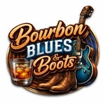 Bourbon Blues and Boots logo